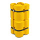 Moravia Säulenschutz aus PE gelb 1100 mm hoch für Rechtecksäulen Seitenlänge 200-300 mm-2