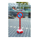Moravia Schilder-Warnständer MORION rot Schild Z267 (Verbot der Einfahrt) 60 x 900 mm