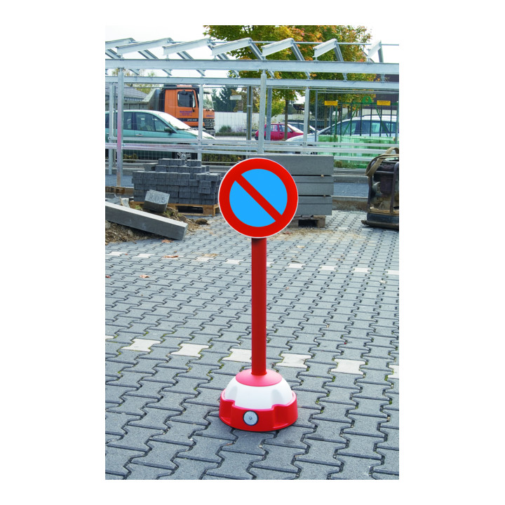 Moravia Schilder-Warnständer MORION rot Schild Z267 (Verbot der Einfahrt) 60 x 900 mm