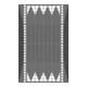 MORAVIA Set de coussins de plateau A noir 2700 x 4000 x 80 mm 24 pièces