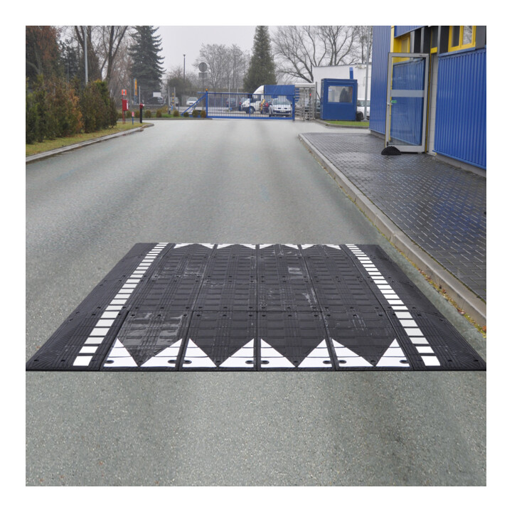 MORAVIA Set de coussins pour plateau D noir 4950 x 4000 x 80 mm, 44 éléments avec matériel de fixation