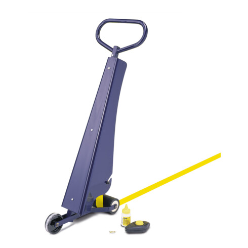 Moravia Set de marquage PROline-tape appareil 2 rouleaux jaune 75 mm x 33 m + cordeau + craie
