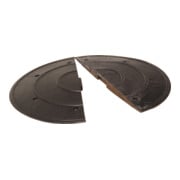 Moravia Seuil de chaussée SafeRide-50 élément de finition avec tenon noir 900 × 450 × 50 mm