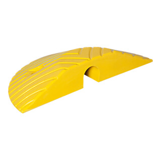 Moravia Seuil de chaussée TOPSTOP-10 élément de finition jaune 405 × 210 × 70 mm