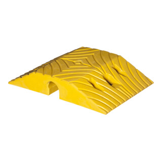 Moravia Seuil de chaussée TOPSTOP-10 élément standard jaune 405 × 250 × 70 mm