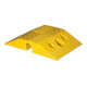 Moravia Seuil de chaussée TOPSTOP-10 élément standard jaune 405 × 250 × 70 mm-1