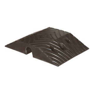 Moravia Seuil de chaussée TOPSTOP-10 élément standard noir 405 × 250 × 70 mm