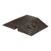 Moravia Seuil de chaussée TOPSTOP-10 élément standard noir 405 × 250 × 70 mm