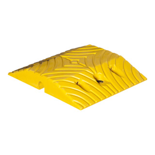 Moravia Seuil de chaussée TOPSTOP-20 élément standard jaune 340 × 250 × 50 mm