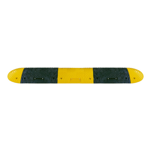 Moravia Seuil de chaussée TOPSTOP-20-RE jaune, élément de finition avec tenon 400 × 200 × 50 mm