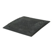 Moravia Seuil de chaussée TOPSTOP-30-RE élément standard noir 500 x 500 x 30