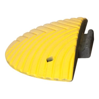 Moravia Seuil de chaussée TOPSTOP 5-RE jaune, élément de finition avec tenon 500 × 250 × 70 mm