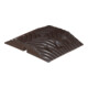 Moravia Seuil de voie TOPSTOP-20 élément standard noir 340 × 250 × 50 mm-1