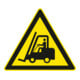 MORAVIA Signalisation pliable en plastique jaune avec symbole de chariot élévateur