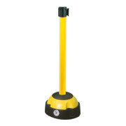 Moravia Support d’avertissement à sangle MORION jaune noir/jaune rayé Bande 4000 mm, 60 × 985 mm-4