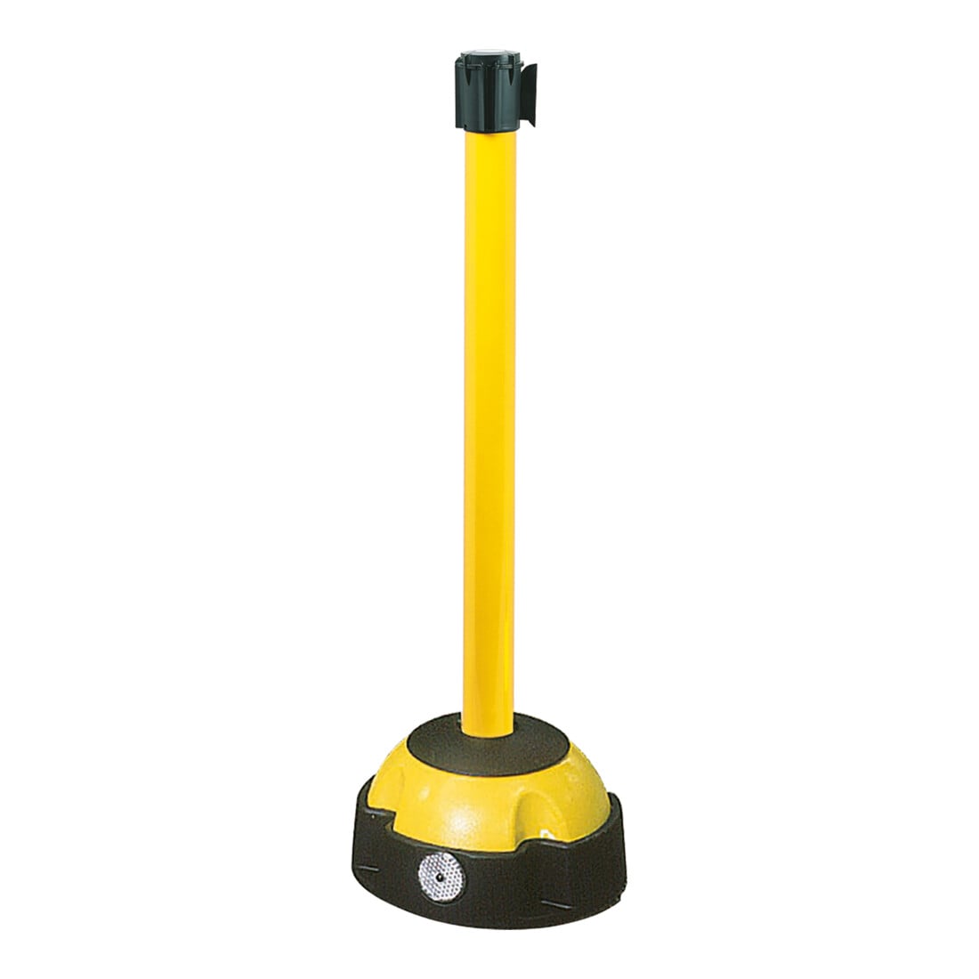Moravia Support d’avertissement à sangle MORION jaune noir/jaune rayé Bande 4000 mm, 60 × 985 mm