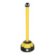 Moravia Support de chaîne MORION couleur poteau jaune 60 × 975 mm pied noir/jaune-1