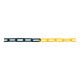 Moravia Support de chaîne MORION couleur poteau jaune 60 × 975 mm pied noir/jaune
