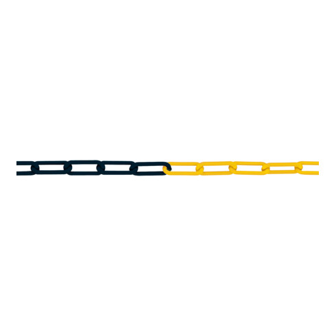Moravia Support de chaîne MORION couleur poteau jaune 60 × 975 mm pied noir/jaune