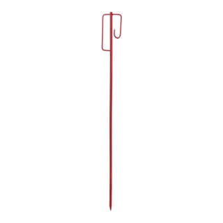 Moravia Support de fixation rouge laqué 12/1250