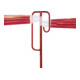 Moravia Support de fixation rouge laqué 12/1250-3