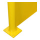 Moravia Support de protection contre les chocs Black Bull avec protection anti-encastrement pour l'intérieur 600 x 1000 mm