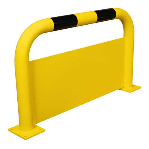 Moravia Support de protection contre les chocs Black Bull avec protection anti-encastrement pour l'intérieur 600 x 1000 mm