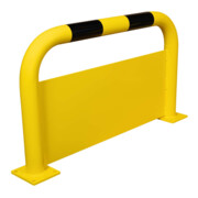 Moravia Support de protection contre les chocs Black Bull avec protection anti-encastrement pour l'intérieur 600 x 1000 mm-4