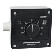 Moravia Thermostat étanche IP 54 avec échelle extérieure