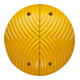Moravia Topstoper en recyclé, vitesse max <30 km/h, jaune, D 500, H 70 mm-1