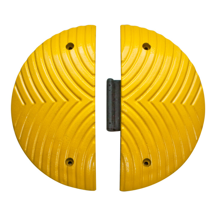 Moravia Topstoper en recyclé, vitesse max <30 km/h, jaune, D 500, H 70 mm