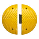 Moravia Topstoper en recyclé, vitesse max <30 km/h, jaune, D 500, H 70 mm-5