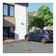 Moravia Trennbalken rot weiß reflektierend 1200 x 150 x 45 mm + Dübelmaterial