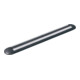 Moravia Trennbalken schwarz weiß reflektierend 1200 x 150 x 45 mm + Dübelmaterial-1