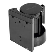 Moravia Wandgurt MORION gelb/schwarz schraffiert  95 mm-2