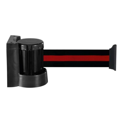 Moravia Wandgurt MORION schwarz/rot/schwarz Gurtlänge 3000 mm
