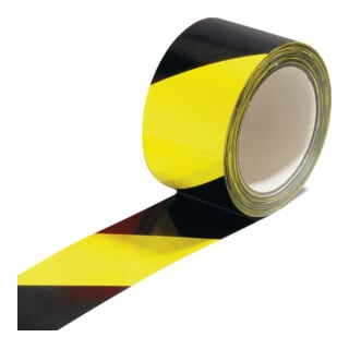 MORAVIA Warnmarkierung selbstklebend nicht-reflektierend 60mm 66m gelb-schwarz