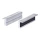 Mordaches en aluminium aimantées pour étaux, structure fine,120mm