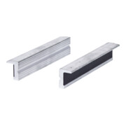 Mordaches en aluminium aimantées pour étaux, structure fine,160mm-4