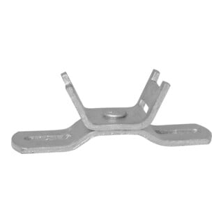 MORION Colliers de serrage galvanisés feu, entraxe 50-90 mm