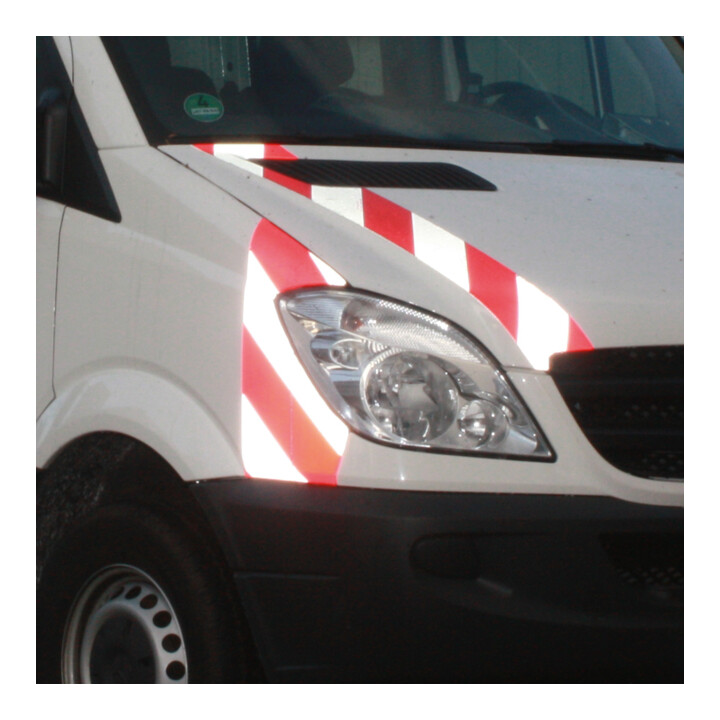 MORION Pack d'application Warnmarkierung-FLEX 141 mm x 9 m DIN 30 710