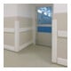MORION Protection anti-rayures Type A polyéthylène blanc 2060 × 150 × 10 mm pré-percé