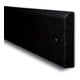 MORION Protection anti-rayures Type A Polyéthylène noir 2060 x 200 x 10 mm pré-percé
