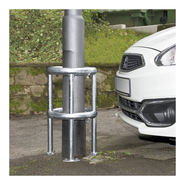 MORION Rohrschutz 360° feuerverzinkt 600 x 350 x 350 mm 2-teilig