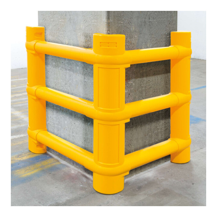 MORION Säulenschutz Kunststoff ECO Set vier Seitenteile H 1000 x B 770 mm