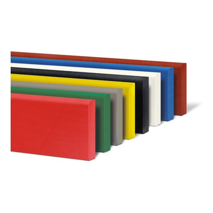 MORION Schrammschutz Typ A Polyethylen granit-hell 2060 x 200 x 20 mm vorgebohrt