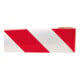 MORION Warnmarkierung DIN 30 710 linksweisend 141mm x 45,7m Rolle