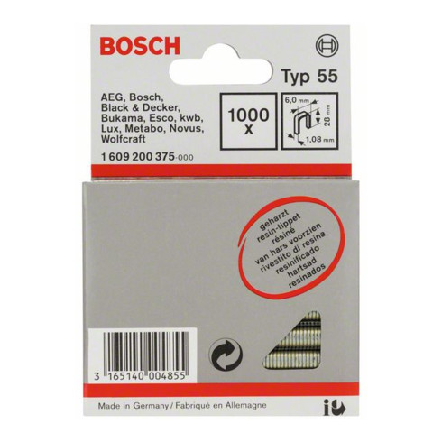 Bosch Morsetto posteriore stretto tipo 55, resinato