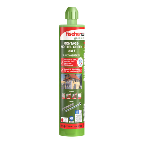 mortier d'assemblage fischer GREEN 300 T
