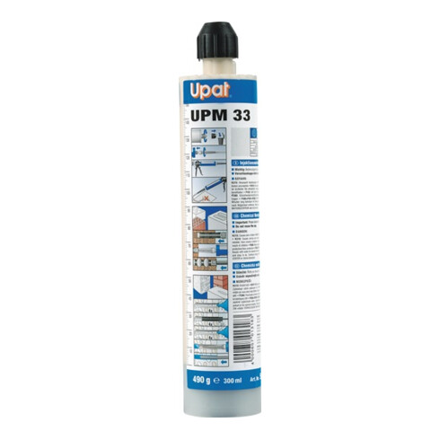 Mortier d'injection Upat. UPM 33-300 (1 chariot. a 300ml, 2 mètres statiques) S